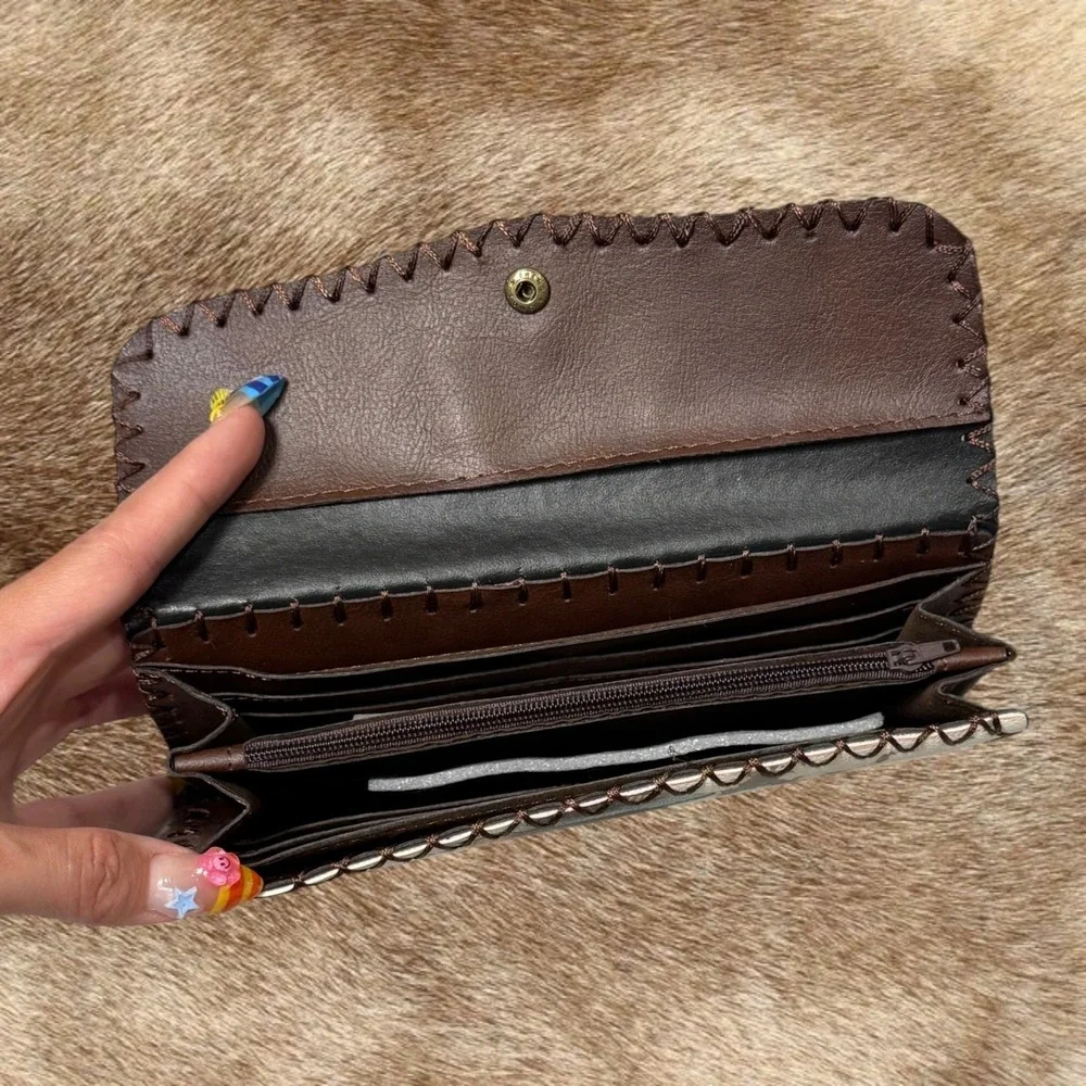 Rare Blythe Doll Art Long Wallet Clutch Kawaii Cottagecore Collectible Harajuku